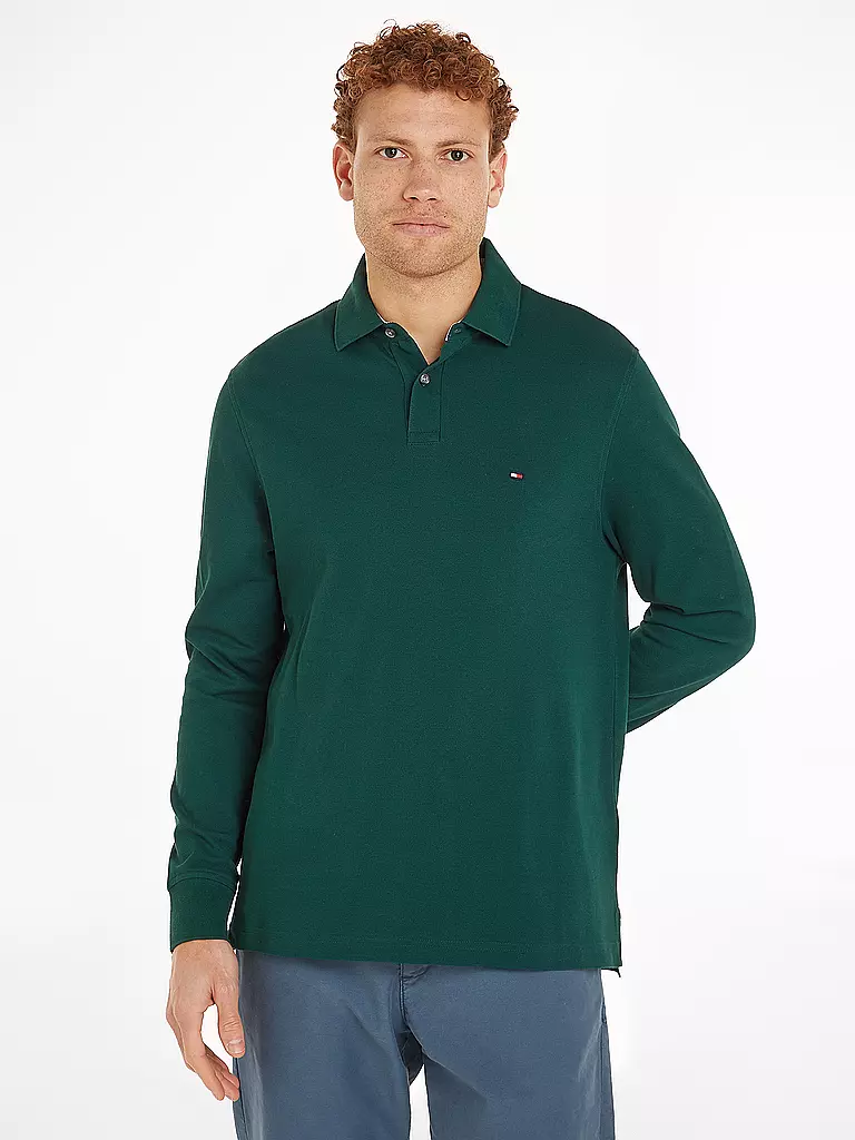 TOMMY HILFIGER | Polo Regular Fit 1985 | Verde scuro