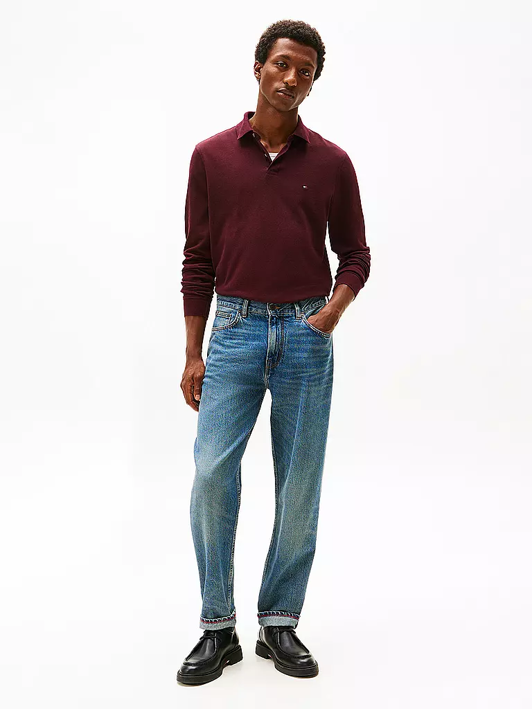 TOMMY HILFIGER | Polo regular fit 1985 | Rosso scuro