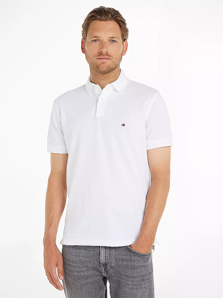 TOMMY HILFIGER | Polo Regular Fit | Bianco