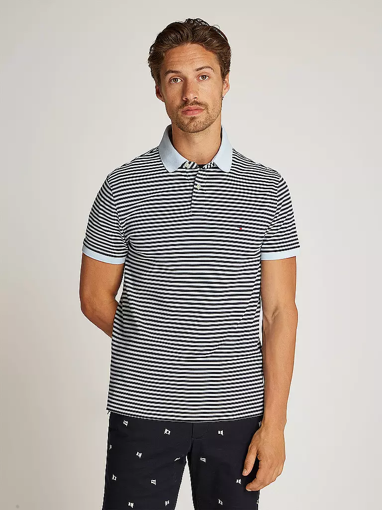 TOMMY HILFIGER | Polo Regular Fit | Blu chiaro