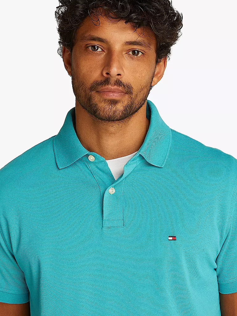 TOMMY HILFIGER | Polo Regular Fit | Turchese