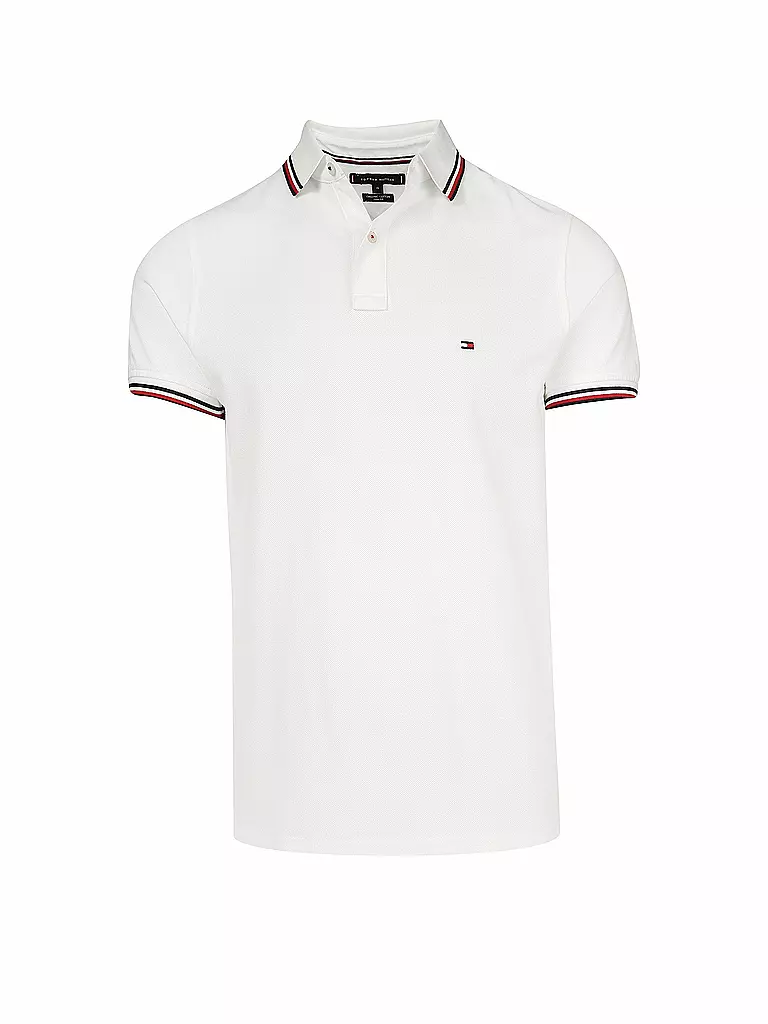 TOMMY HILFIGER | Polo slim fit | Bianco