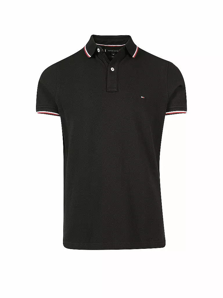 TOMMY HILFIGER | Polo slim fit | Nero