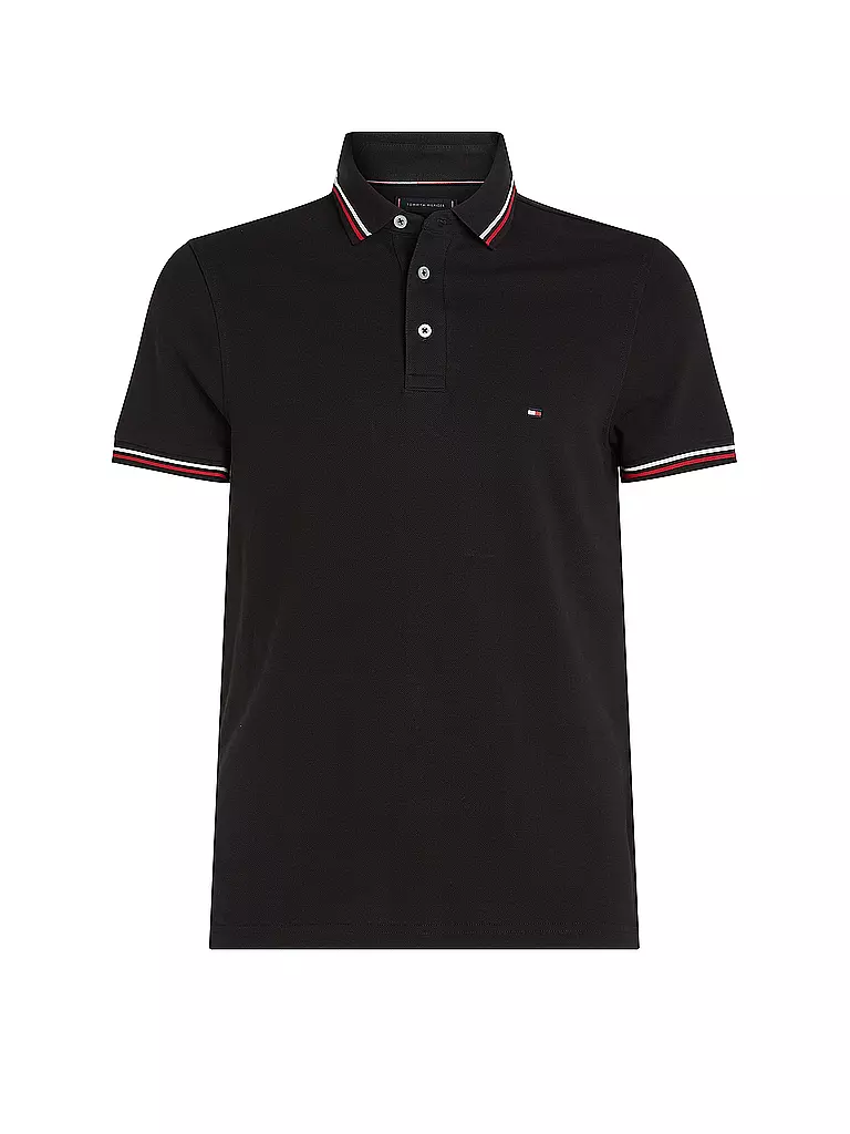 TOMMY HILFIGER | Polo slim fit | Nero