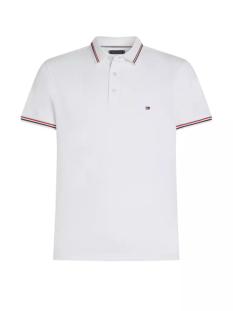 TOMMY HILFIGER | Polo Slim Fit | Bianco