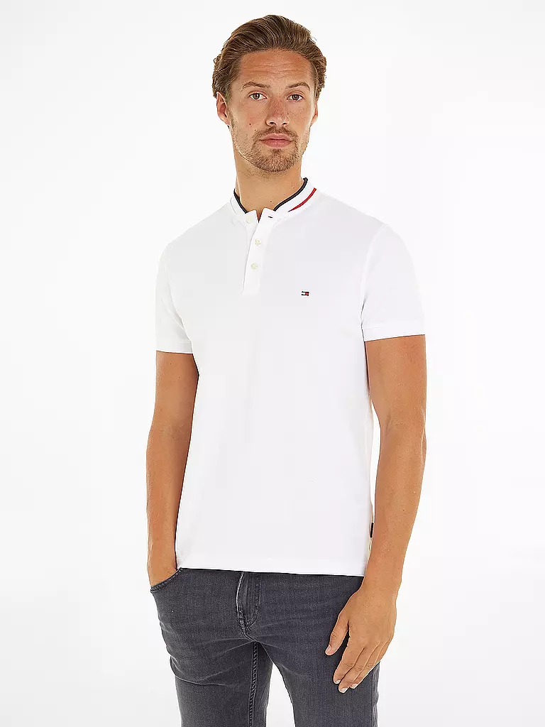 TOMMY HILFIGER | Polo Slim Fit | Bianco