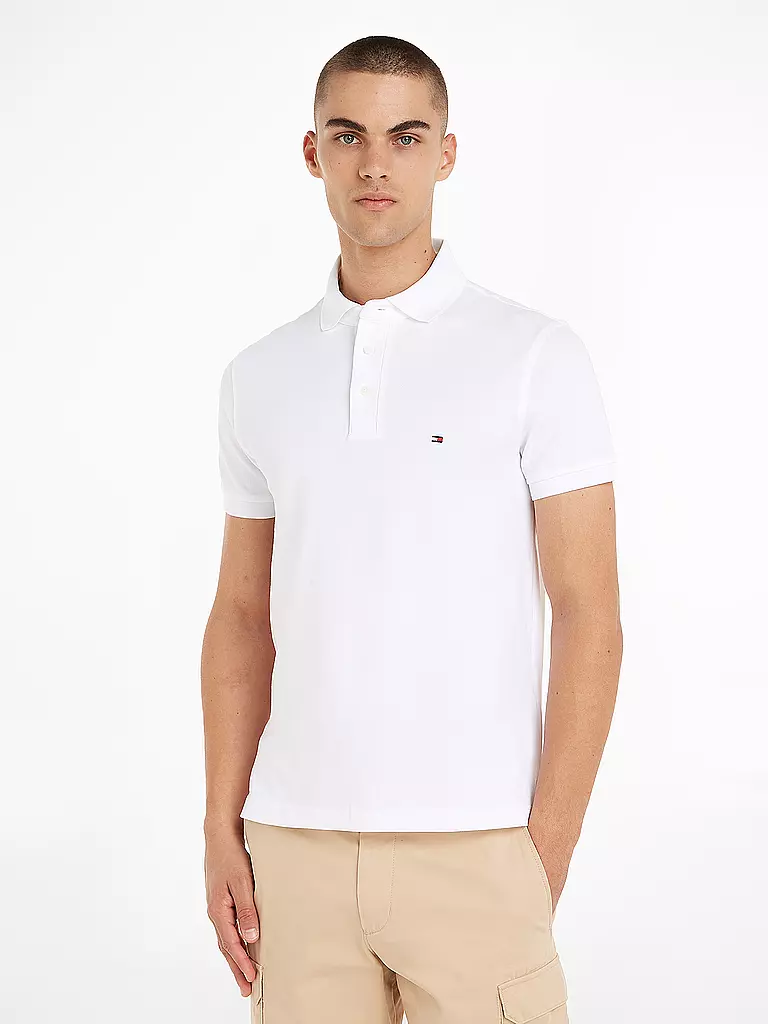 TOMMY HILFIGER | Polo slim fit | Bianco