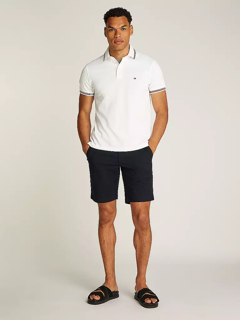 TOMMY HILFIGER | Polo Slim Fit | Bianco