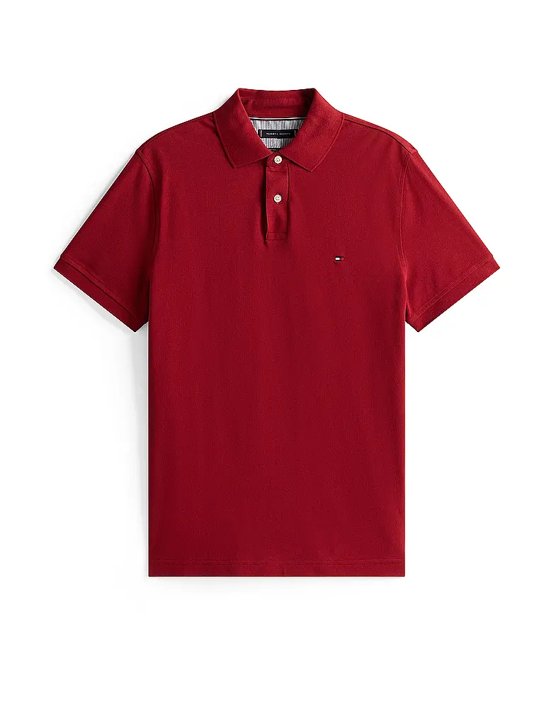 TOMMY HILFIGER | Polo vestibilità regular | Rosso scuro