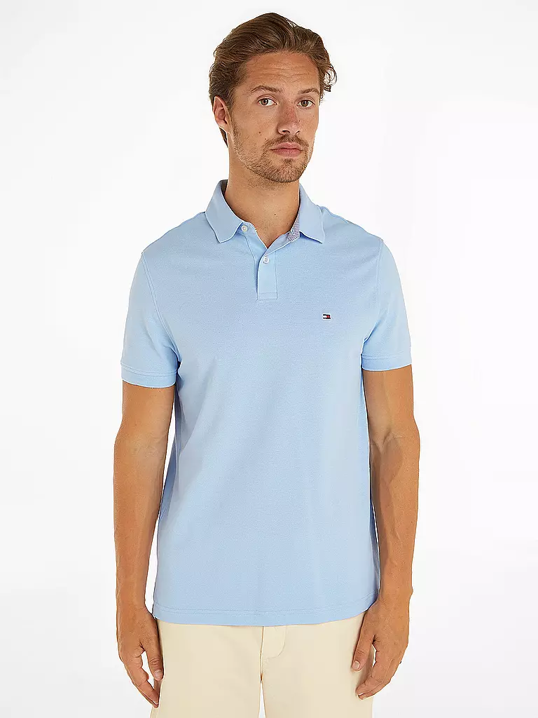 TOMMY HILFIGER | Poloshirt Regular Fit | Blu chiaro