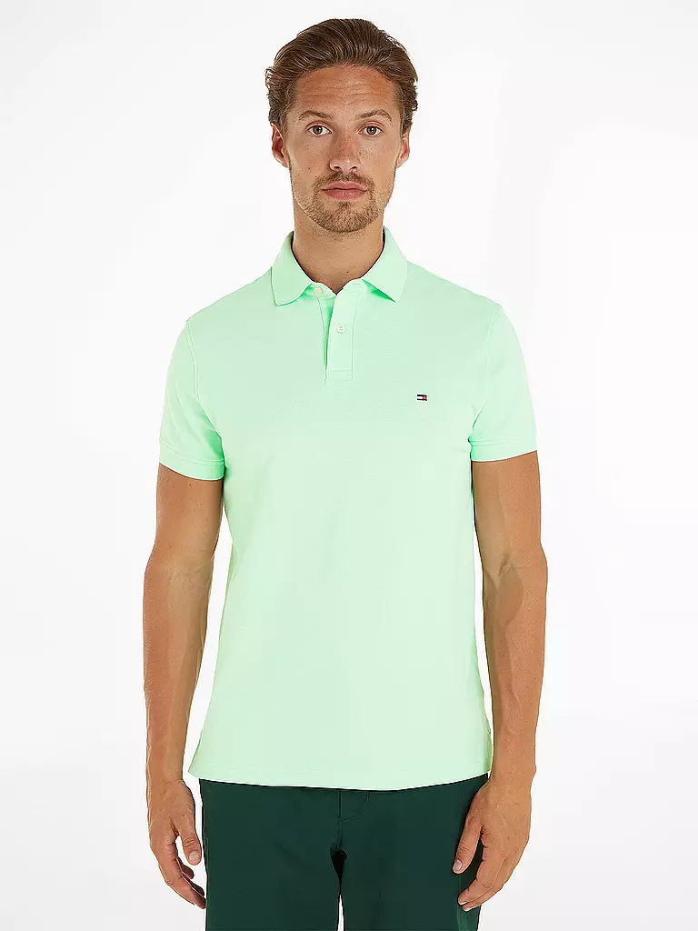 TOMMY HILFIGER | Poloshirt Regular Fit | Verde chiaro