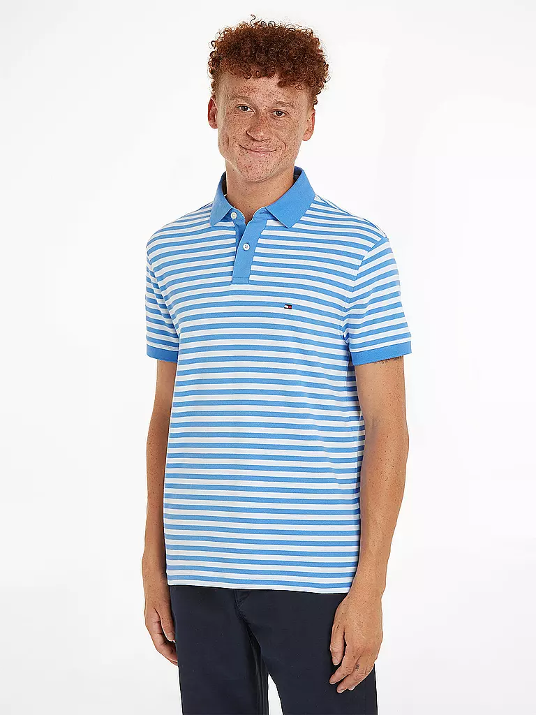 TOMMY HILFIGER | Poloshirt Regular Fit | Blu chiaro