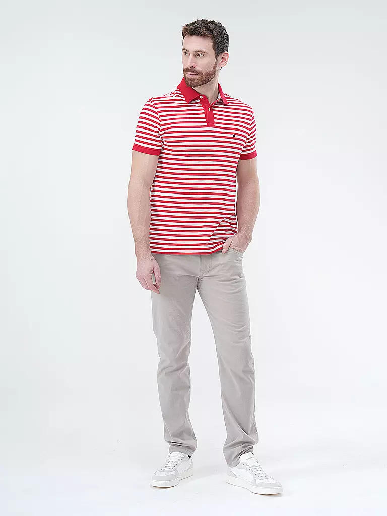 TOMMY HILFIGER | Poloshirt Regular Fit | Rosso