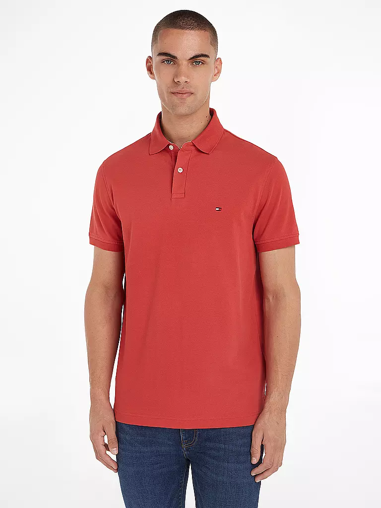 TOMMY HILFIGER | Poloshirt Regular Fit | Rosso