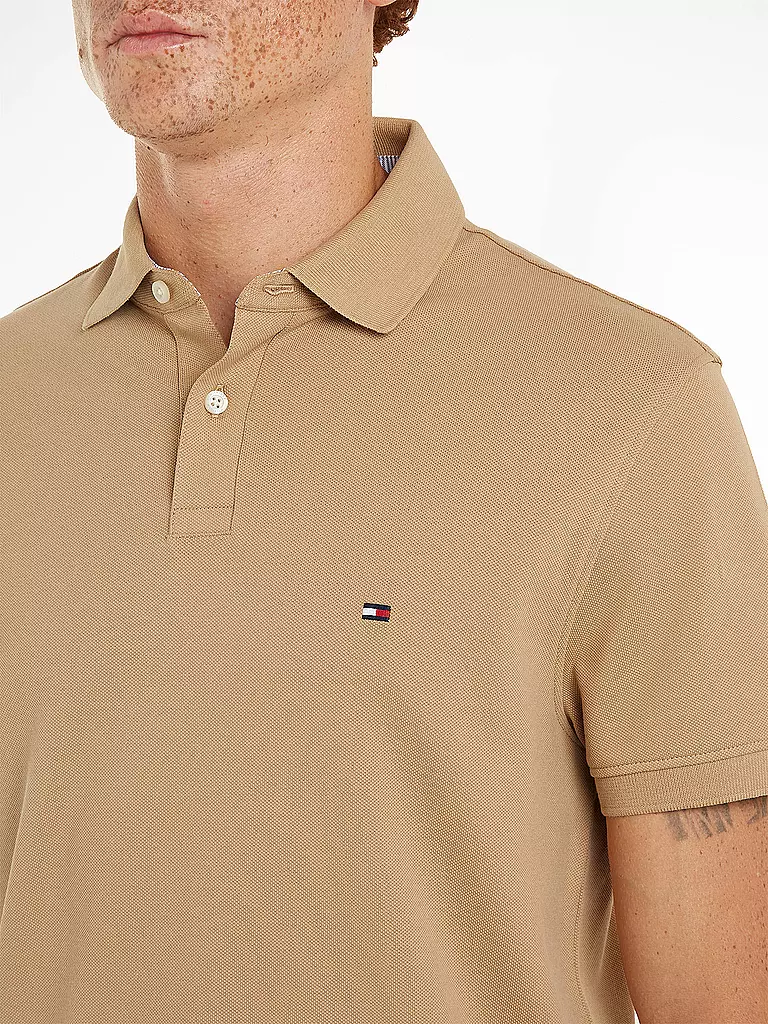 TOMMY HILFIGER | Poloshirt Regular Fit | Marrone chiaro