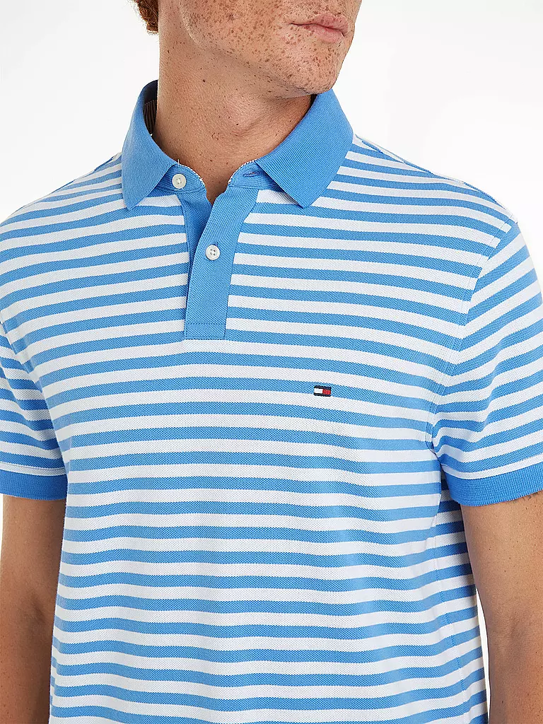 TOMMY HILFIGER | Poloshirt Regular Fit | Blu chiaro