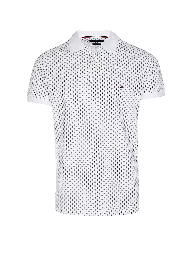 TOMMY HILFIGER | Poloshirt Slim Fit | Bianco