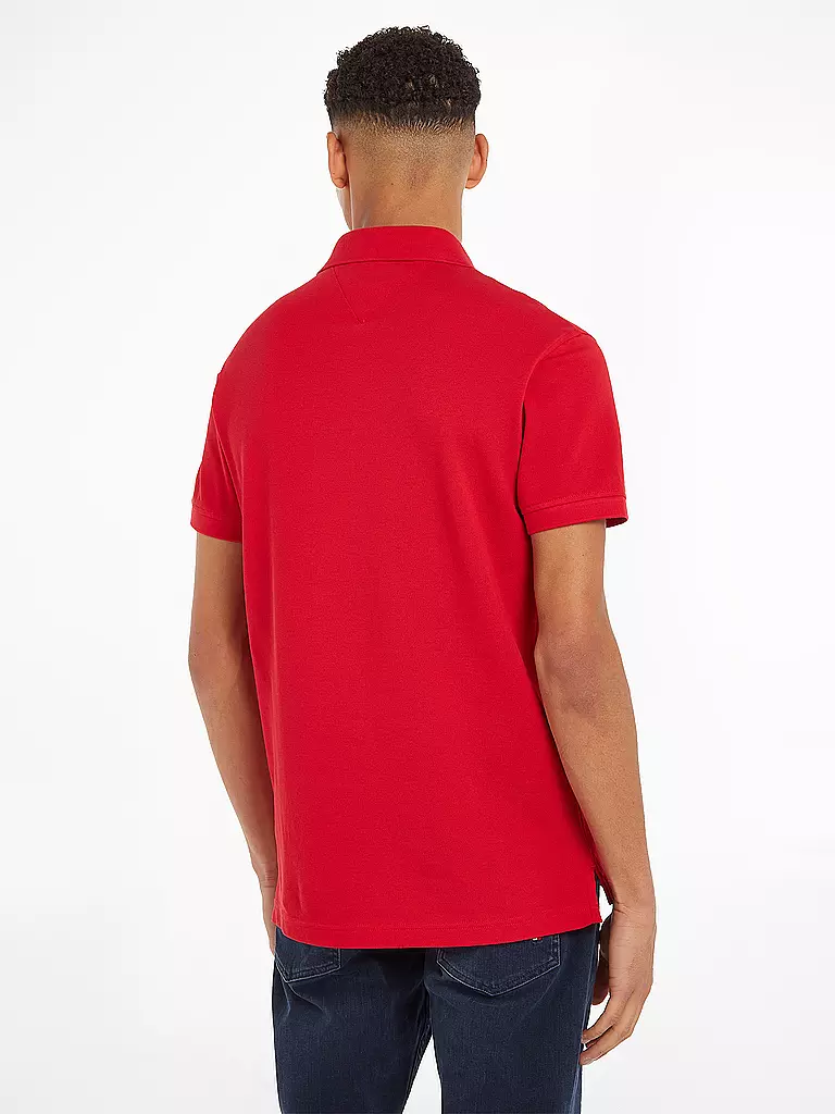 TOMMY HILFIGER | Poloshirt Slim Fit | Rosso