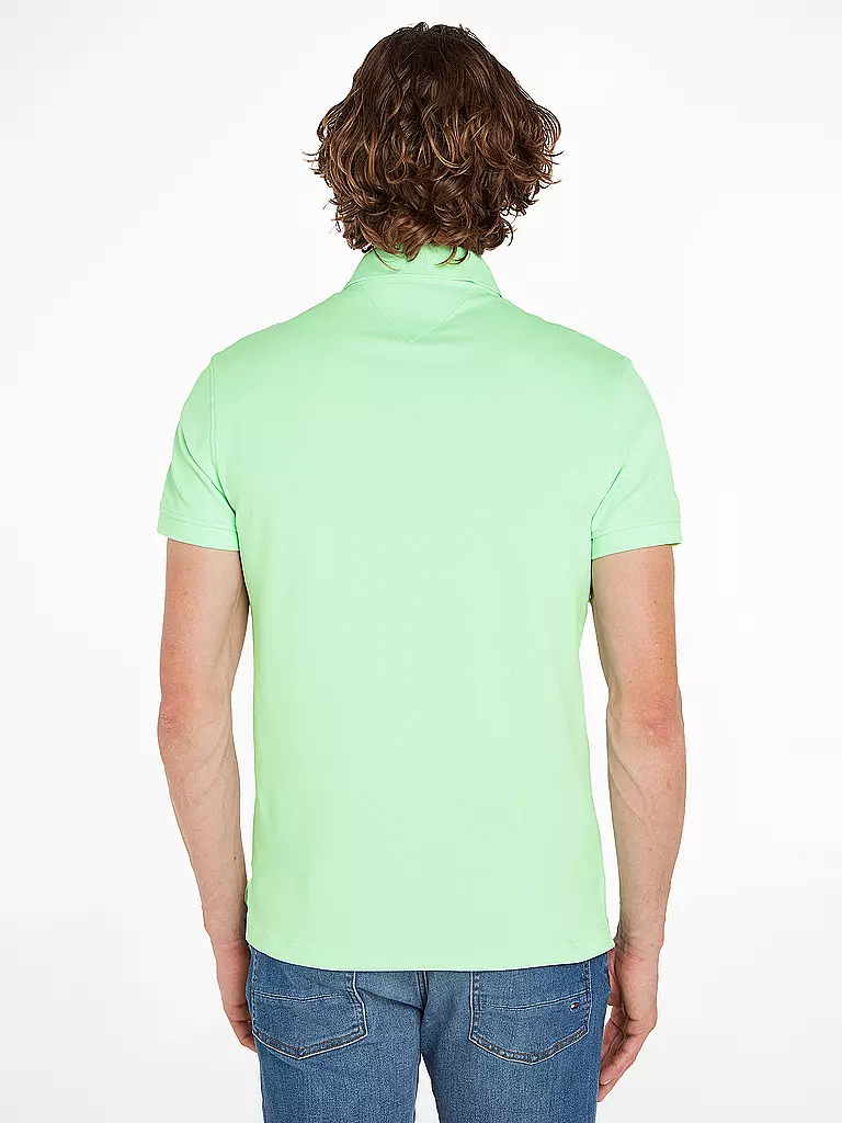 TOMMY HILFIGER | Poloshirt Slim Fit | Verde chiaro