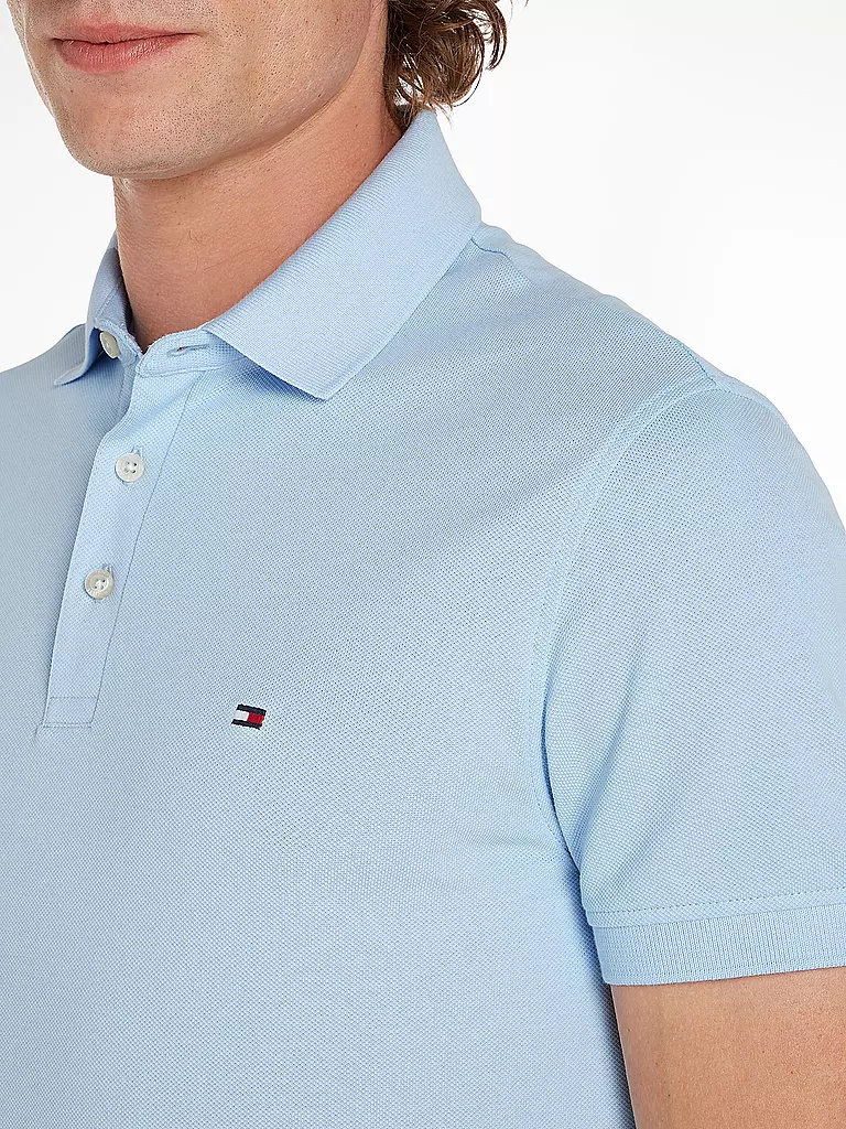 TOMMY HILFIGER | Poloshirt Slim Fit | Blu chiaro