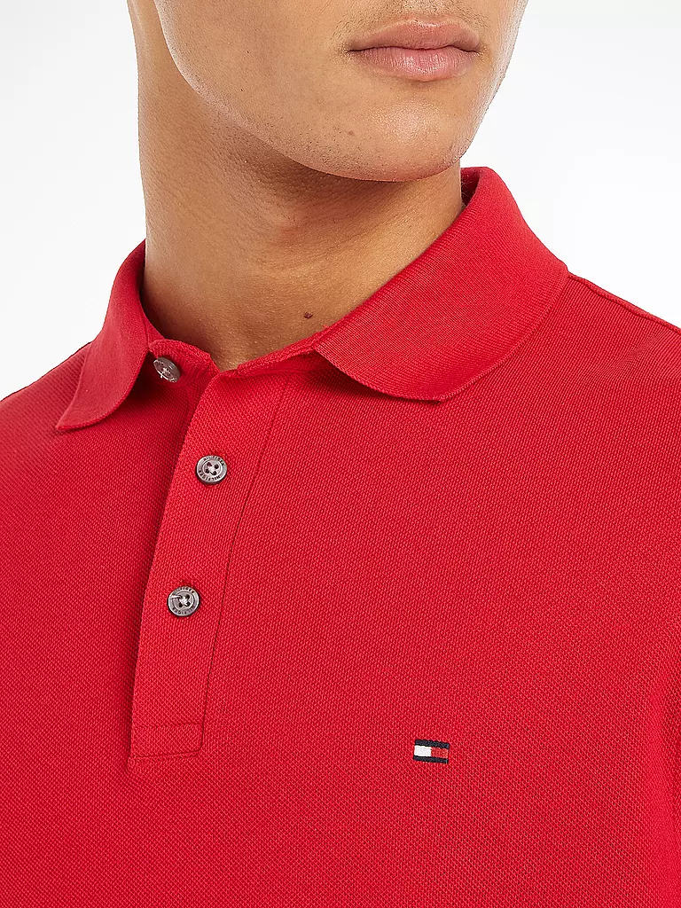 TOMMY HILFIGER | Poloshirt Slim Fit | Rosso
