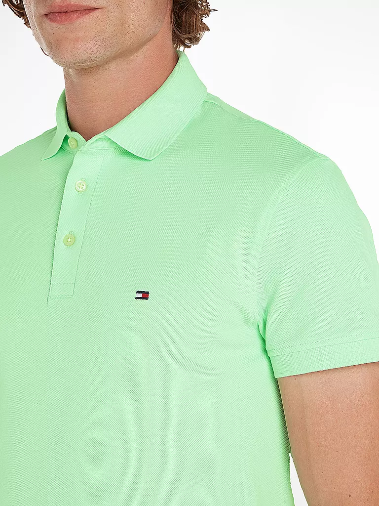 TOMMY HILFIGER | Poloshirt Slim Fit | Verde chiaro