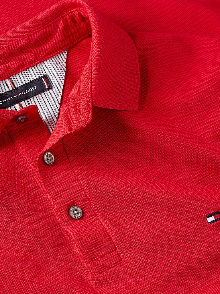 TOMMY HILFIGER | Poloshirt Slim Fit | Rosso