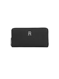 TOMMY HILFIGER | Portafoglio TH EMBLEM Large | Nero