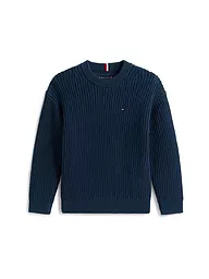 TOMMY HILFIGER | Pullover da ragazzo | Blu scuro