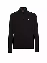 TOMMY HILFIGER | Pullover Troyer | Nero