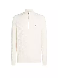 TOMMY HILFIGER | Pullover Troyer | Crema