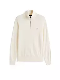 TOMMY HILFIGER | Pullover Troyer | Crema