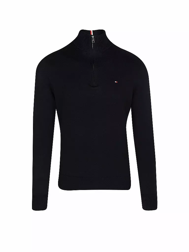 TOMMY HILFIGER | Pullover Troyer | Blu