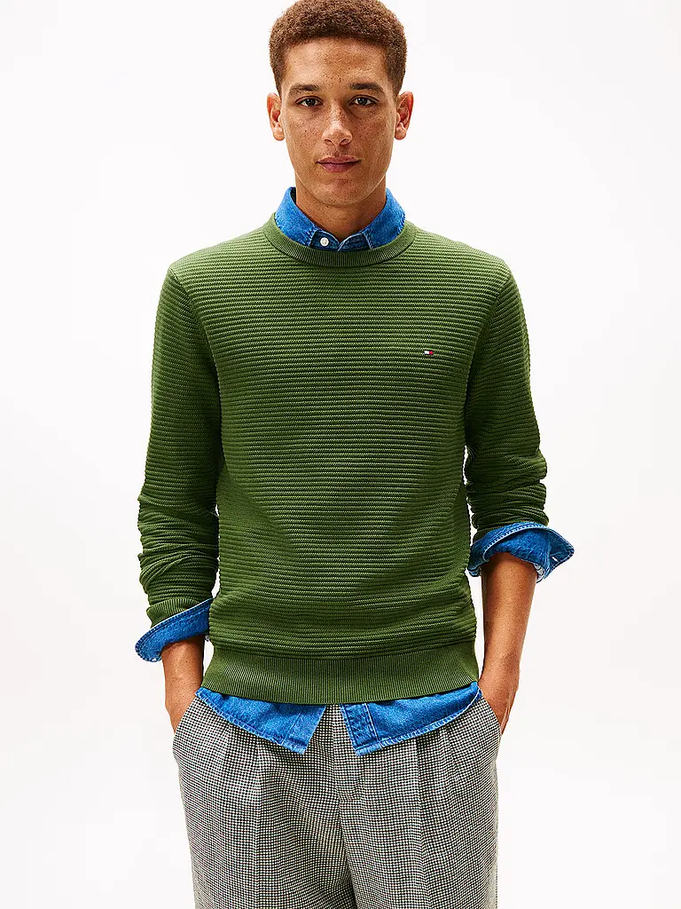 TOMMY HILFIGER | Pullover | Verde scuro
