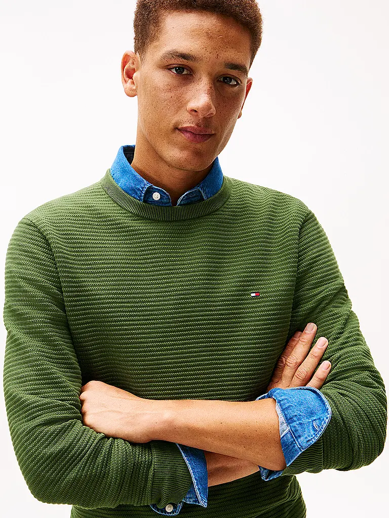 TOMMY HILFIGER | Pullover | Verde scuro