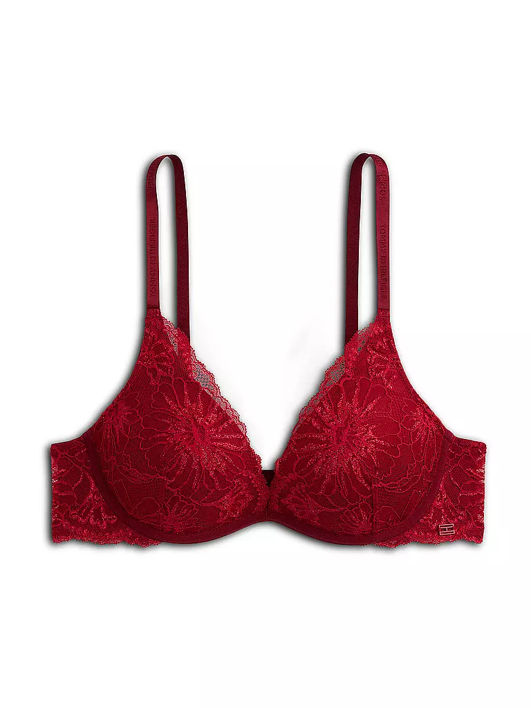 TOMMY HILFIGER | Push Up BH rosso | Rosso