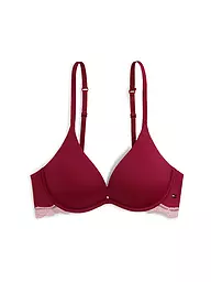 TOMMY HILFIGER | Reggiseno push-up nero | Rosso