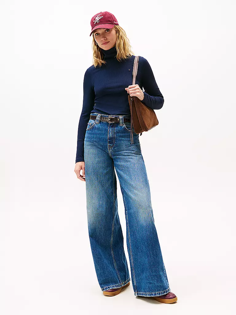 TOMMY HILFIGER | Rollkragenpullover | Blu scuro
