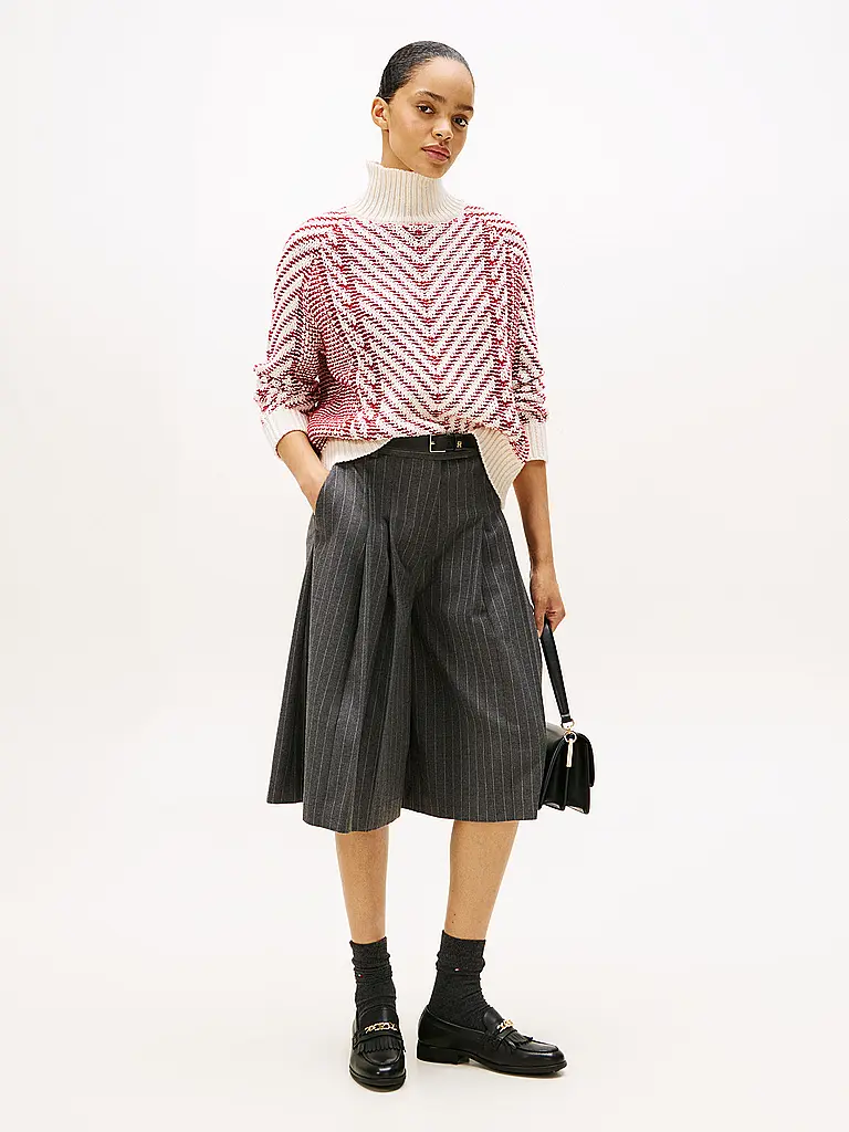 TOMMY HILFIGER | Rollkragenpullover | Rosso