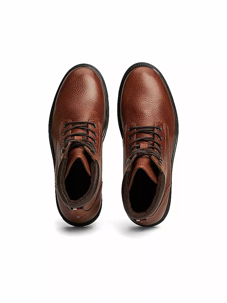 TOMMY HILFIGER | Schnürboots | Marrone