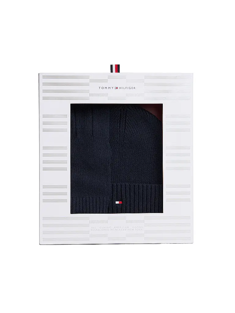 TOMMY HILFIGER | Set 2 pezzi berretto e guanti | Blu