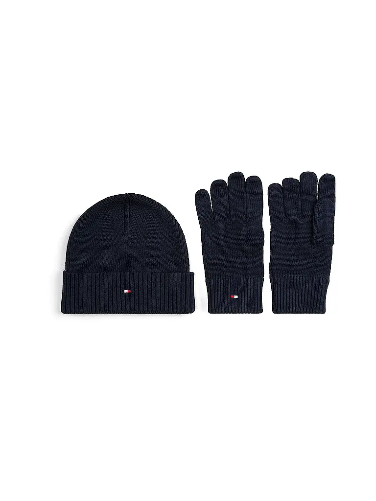TOMMY HILFIGER | Set 2 pezzi berretto e guanti | Blu