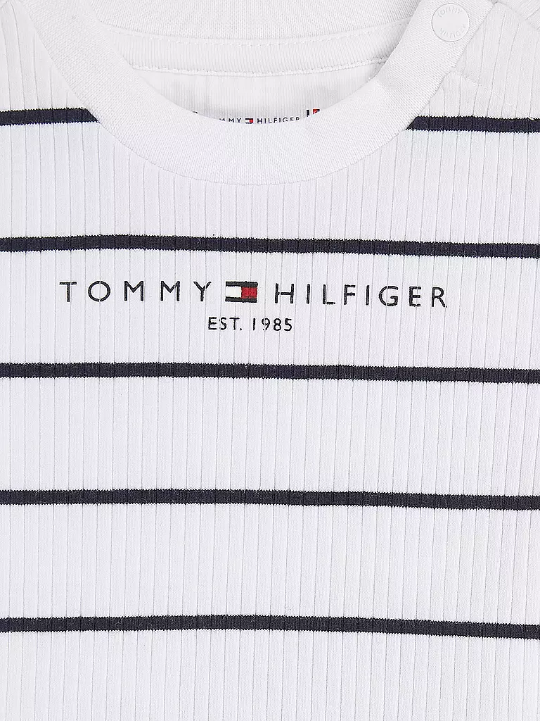 TOMMY HILFIGER | Set neonato 2 pezzi T-shirt e shorts | 