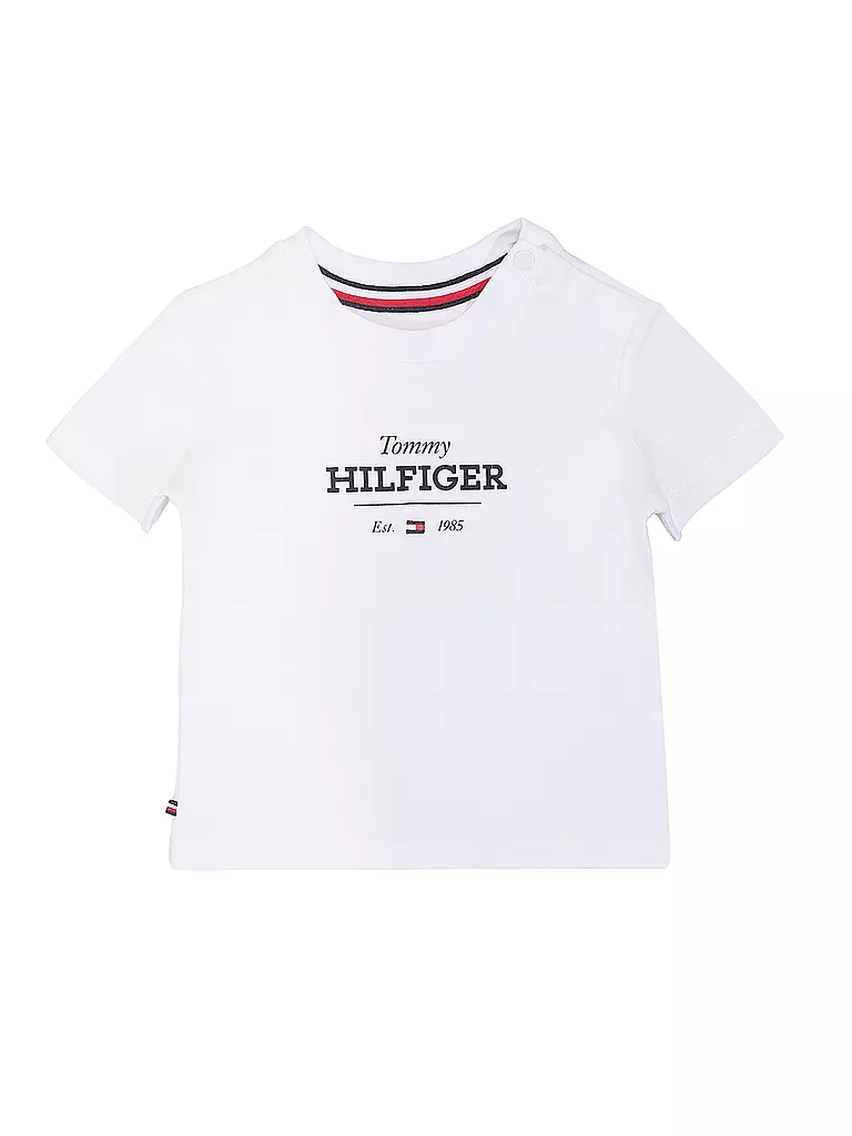 TOMMY HILFIGER | Set neonato 2 pezzi T-shirt e shorts | Blu scuro