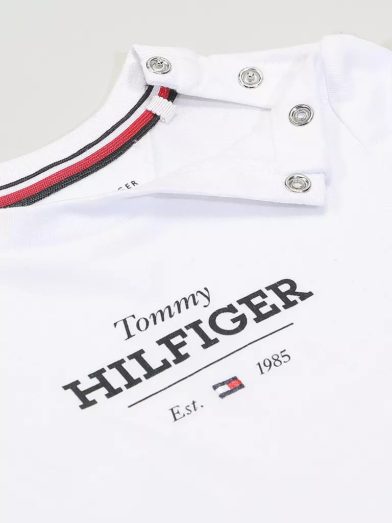 TOMMY HILFIGER | Set neonato 2 pezzi T-shirt e shorts | 