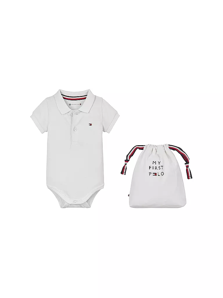 TOMMY HILFIGER | Set regalo body neonato | Bianco