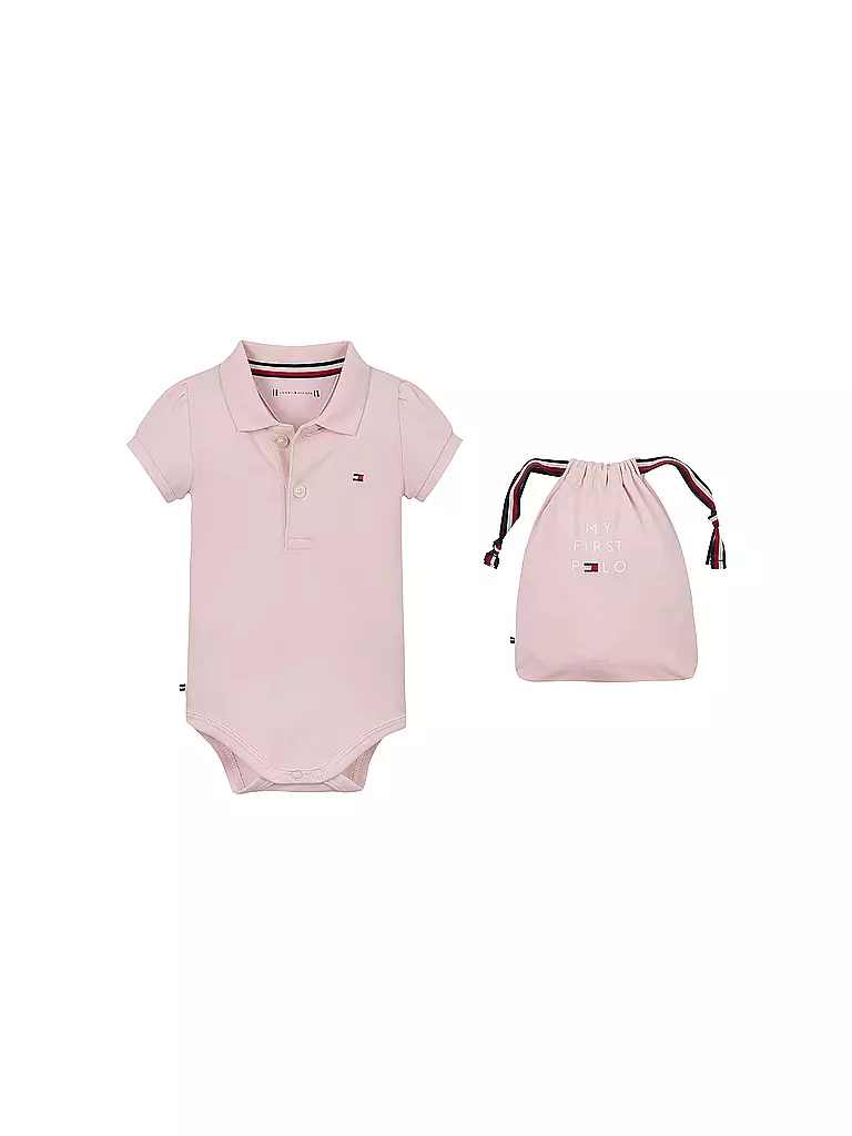 TOMMY HILFIGER | Set regalo body per neonata | Rosa