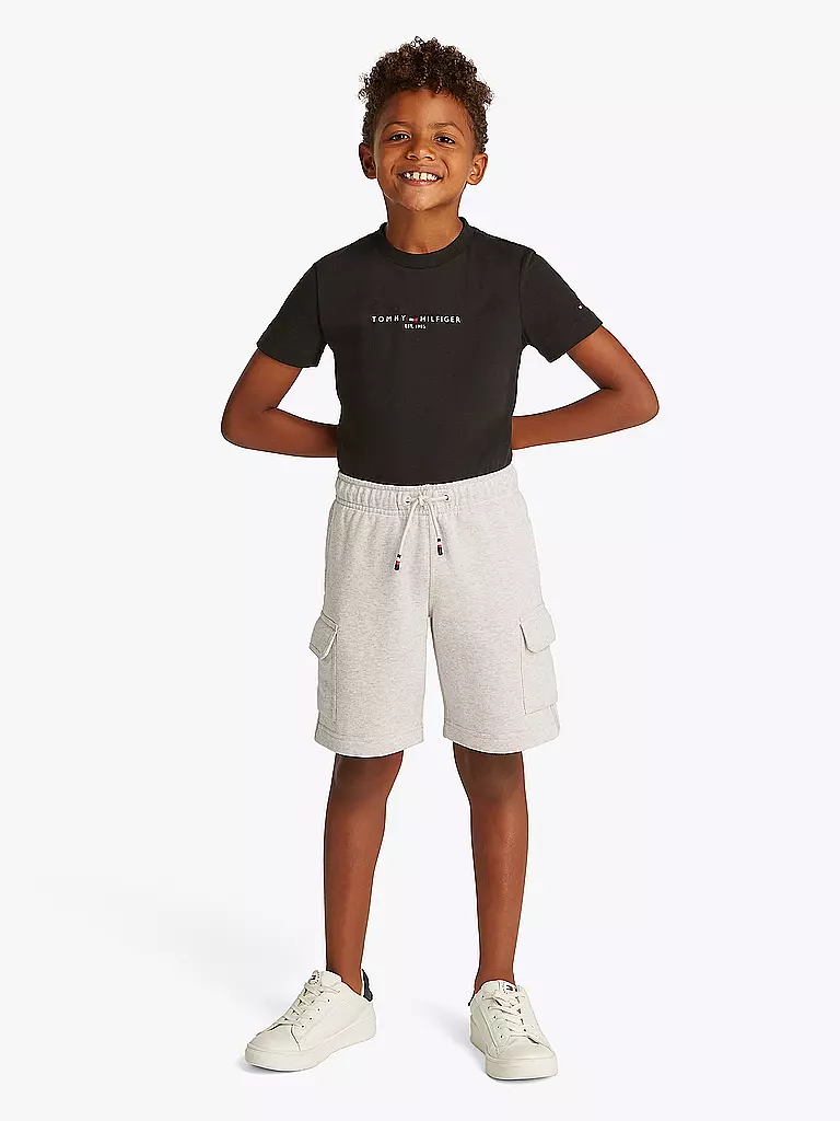 TOMMY HILFIGER | Shorts da ragazzo | Grigio chiaro