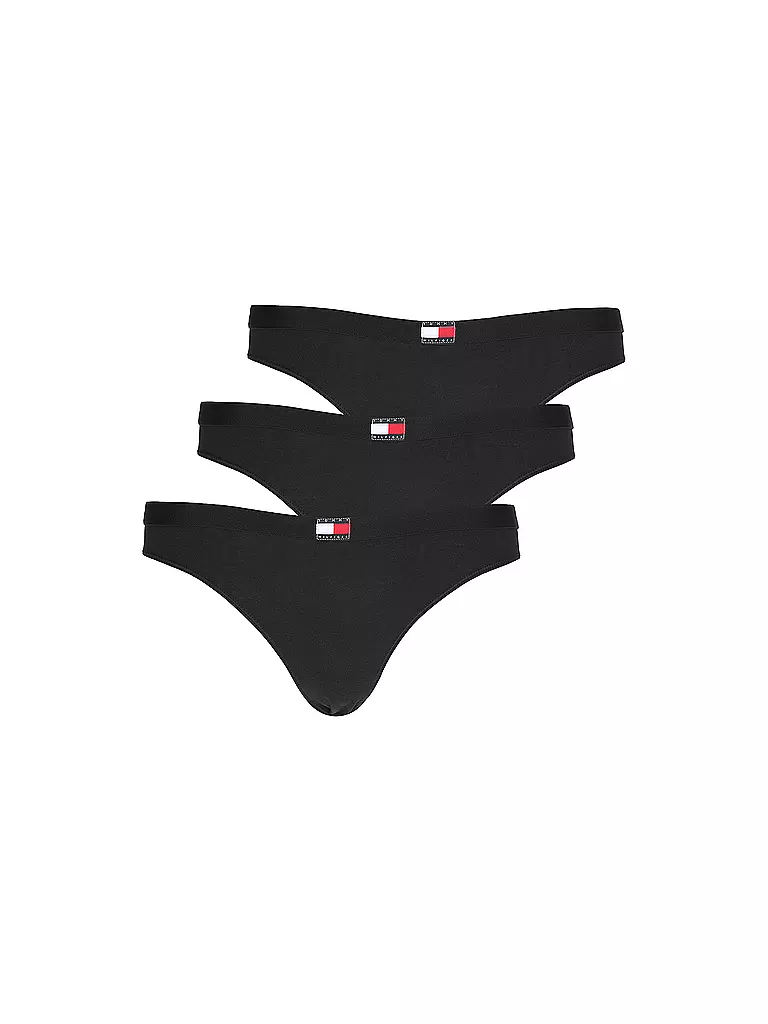 TOMMY HILFIGER | Slip confezione da 3 nero | Nero