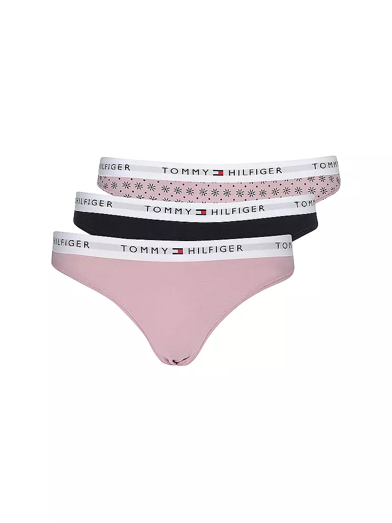 TOMMY HILFIGER | Slip confezione da 3 rosso | Rosa
